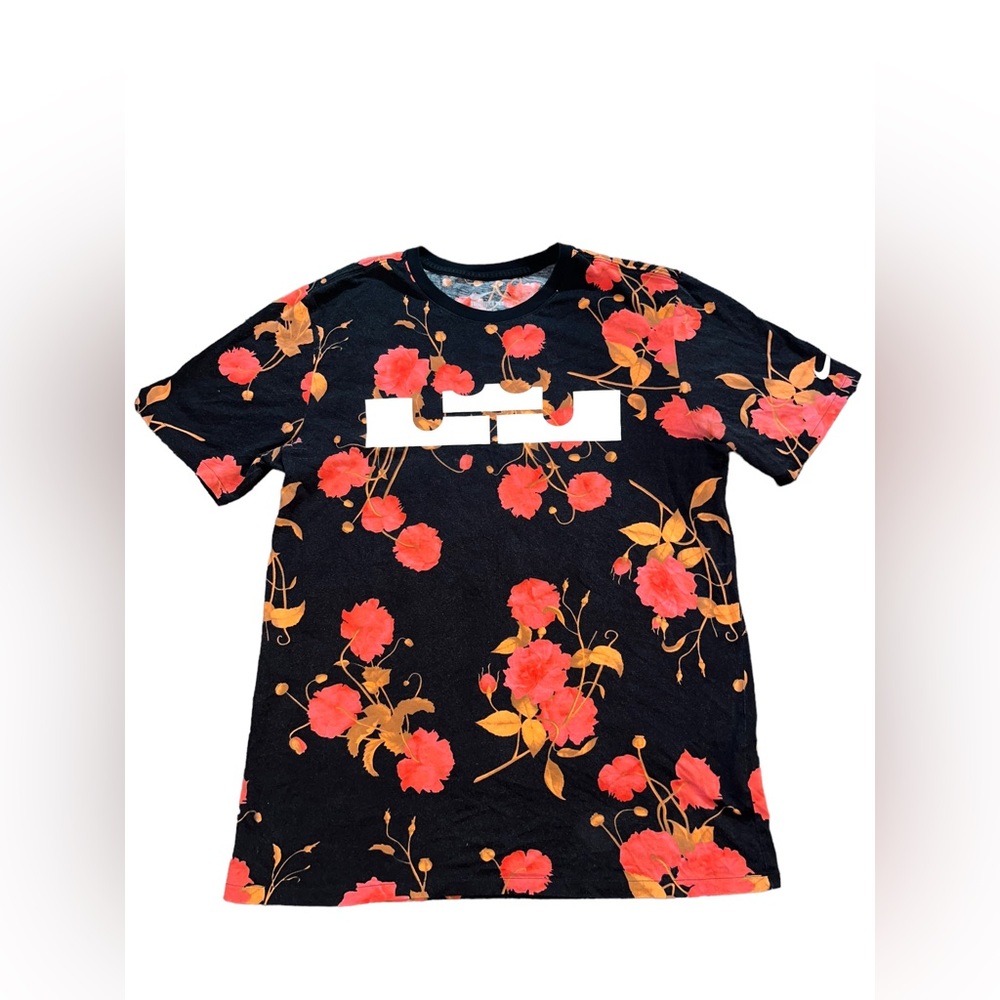 Floral Nike Lebron t shirt size large